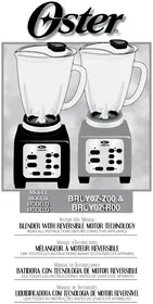 Notice OSTER BRLY07R00 Blender