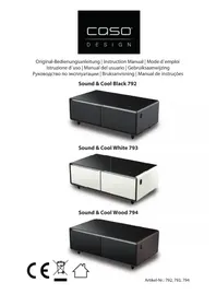 Notice CASO SOUND & COOL 792 Högtalare