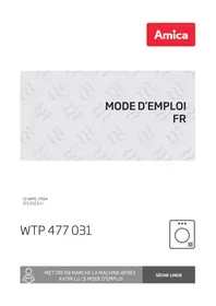 Notice AMICA WTP 477 031 Sèche-linge