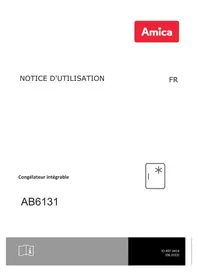 Notice AMICA AB6131 Congélateur