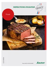 Notice SAUTER SOPB624LB Cuisinière