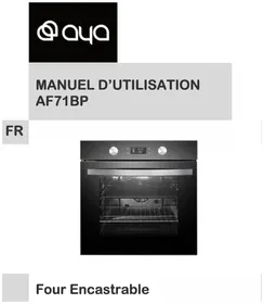 AYA AF71BP - Cuisinière