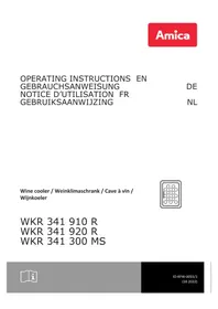 Notice AMICA WKR 341 300 MS Cave à vin