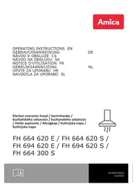 Notice AMICA FH 664 620 S Kuchynský digestor