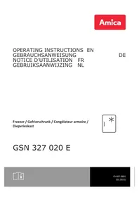Notice AMICA GSN 327 170 E Congélateur