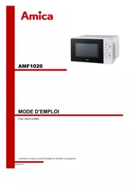 Notice AMICA AMF1020 Four à micro-ondes