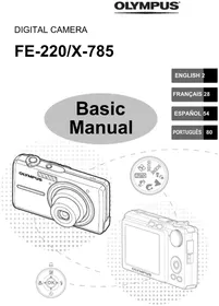 Notice OLYMPUS X785 Appareil photo