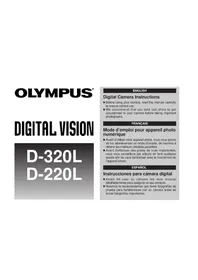 Notice OLYMPUS D320L Appareil photo numérique