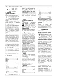 Notice Perel LAMPH11M Lampe