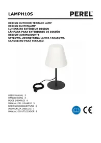 Notice Perel LAMPH10S Lampe extérieure