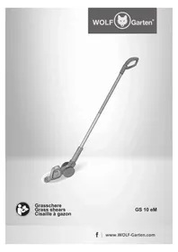 Notice Wolf Garten GS 10 EM Coupe-herbe