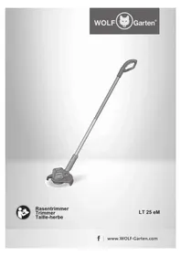 Notice Wolf Garten LT 25 EM Coupe-herbe