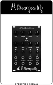 Notice EarthQuaker Devices AFTERNEATH Syntezator