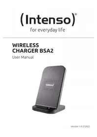 Notice INTENSO BSA2 Chargeur de batterie