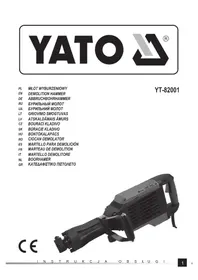 Notice Yato YT82001 Perforar