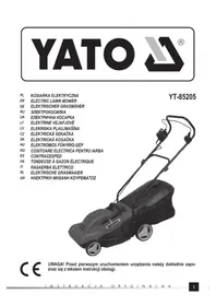 Notice Yato YT85205 Tondeuse à gazon