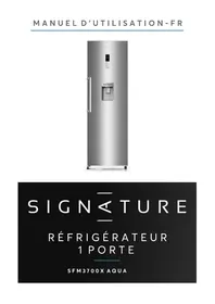 SIGNATURE SFM3700XAQUA - Fridge
