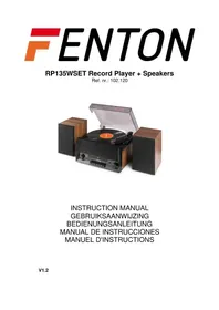 Notice Fenton RP135WSET Platine_disque