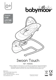 Notice BABYMOOV SWOON TOUCH Balançoire pour bébé