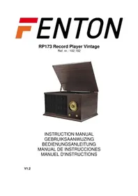 Notice Fenton RP173 Platine_disque