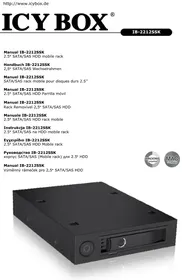 Notice Icy Box IB2212SSK Boîtier de disque dur