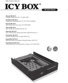 Notice Icy Box IB2217STS Boîtier pour disque dur