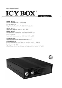 Notice Icy Box IB170SKB Boîtier de disque dur externe