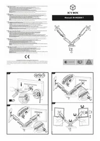 Notice Icy Box IBMS304T Support écran plat