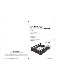 Notice Icy Box IB2226STS Disque dur