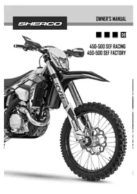 Notice Sherco 450 SEF (2023) Moto