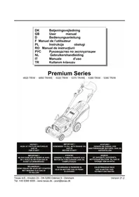 Notice Texas PREMIUM 5320TRW Tondeuse à gazon