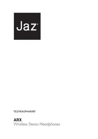 Notice JAZ Audio ARX Ecouteur
