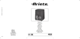 Notice ARIETE 4626 Friteuse