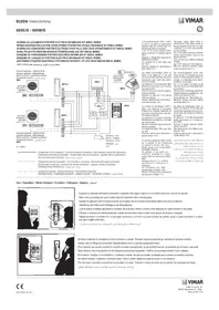 Notice Vimar ELVOX 885ES Interphone vidéo