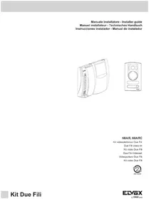 Notice Vimar ELVOX 68IAR Interphone vidéo