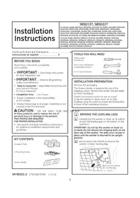 Notice GE SBSD137HMR Secadora