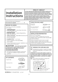 Notice GE SBSC137HDG Secadora