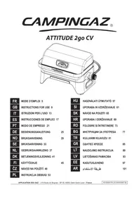 Notice CAMPINGAZ ATTITUDE 2GO CV Grils