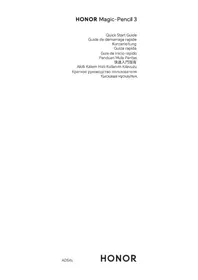Notice HONOR MAGICPENCIL 3 Lápiz digital