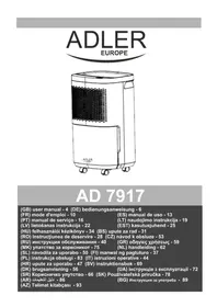Notice ADLER AD 7917 Dezumidificator