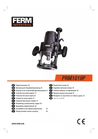 Notice Ferm PRM1019P Fraiseuse