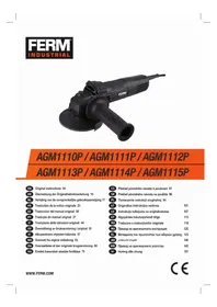 Notice Ferm AGM1111P Broyeur