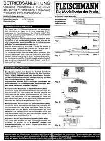 Notice Fleischmann 9178 Maquettisme