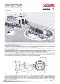 Notice Fleischmann 9152 Maquettisme