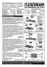Notice Fleischmann 9175 Maquettisme