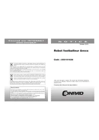 Notice AREXX SR129 Robot jouet