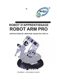 Notice AREXX RA1PRO Robot éducatif