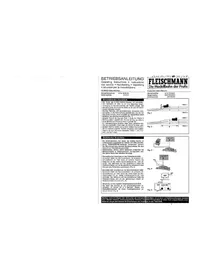 Notice Fleischmann 9169 Maquettisme