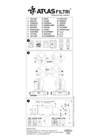 Notice Atlas Filtri PLUS 3P SX Filtre à eau
