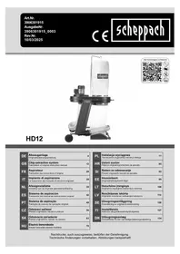 Notice SCHEPPACH HD12 Recolector de polvo